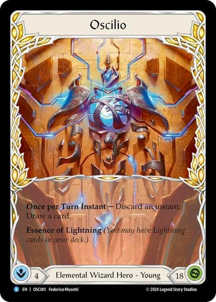 Oscilio, Blitz Deck: Rosetta - Oscilio OSC001