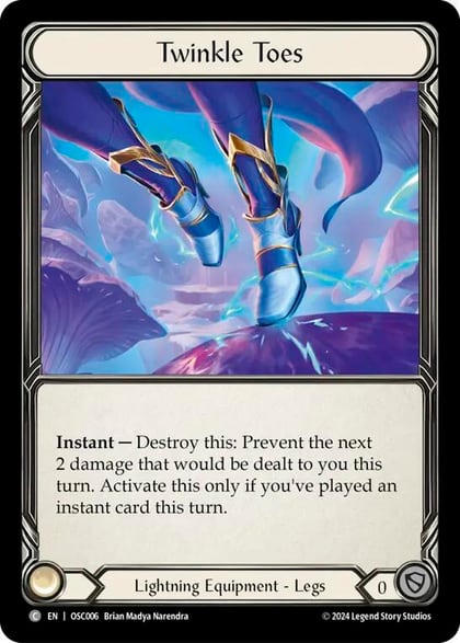 Twinkle Toes, Blitz Deck: Rosetta - Oscilio OSC006
