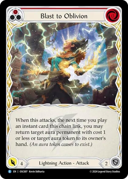 Blast to Oblivion (Red), Blitz Deck: Rosetta - Oscilio OSC007