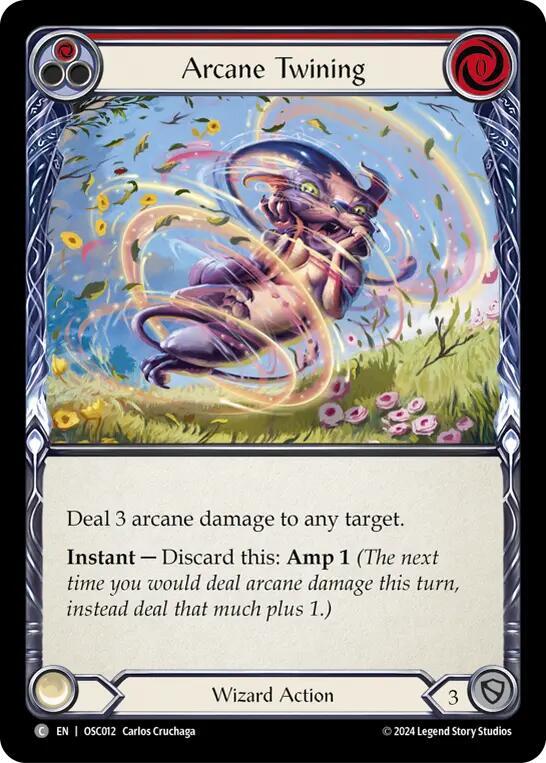 Arcane Twining (Red), Blitz Deck: Rosetta - Oscilio OSC012