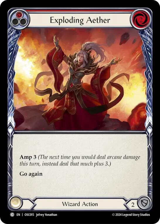 Exploding Aether (Red), Blitz Deck: Rosetta - Oscilio OSC015