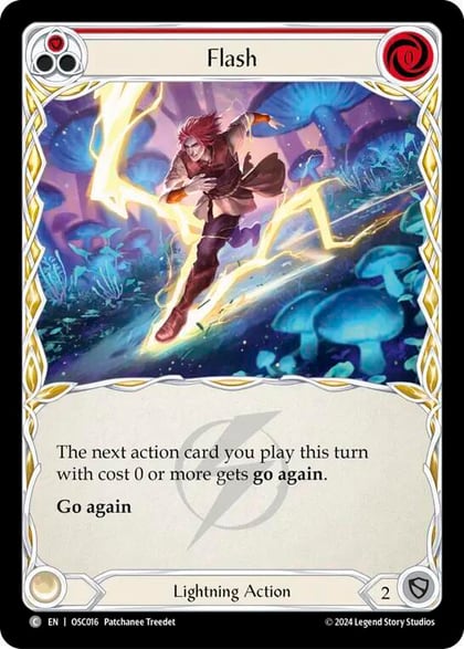 Flash (Red), Blitz Deck: Rosetta - Oscilio OSC016