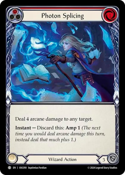 Photon Splicing (Red), Blitz Deck: Rosetta - Oscilio OSC018