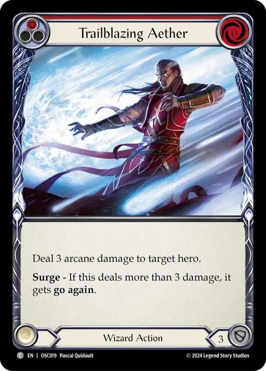 Trailblazing Aether (Red), Blitz Deck: Rosetta - Oscilio OSC019