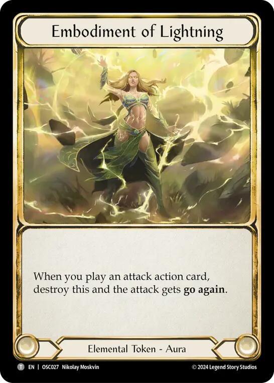 Embodiment of Lightning, Blitz Deck: Rosetta - Oscilio OSC027