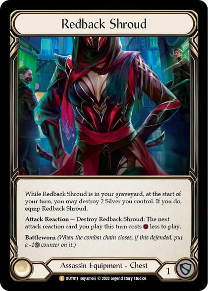 Redback Shroud, Outsiders OUT011