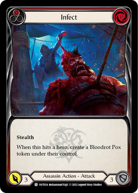 Infect (Red), Outsiders OUT024