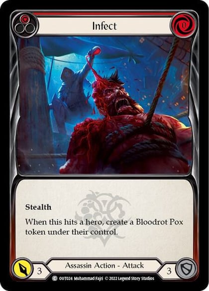 Infect (Red), Outsiders OUT024