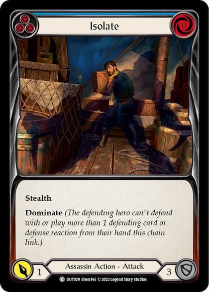 Isolate (Blue), Outsiders OUT029