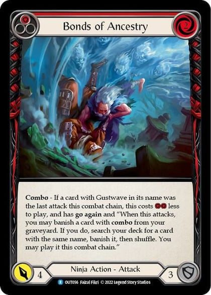 Bonds of Ancestry (Red), Outsiders OUT056
