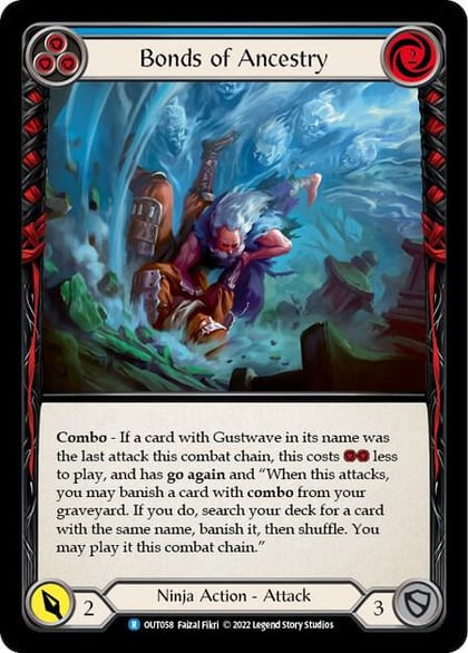 Bonds of Ancestry (Blue), Outsiders OUT058