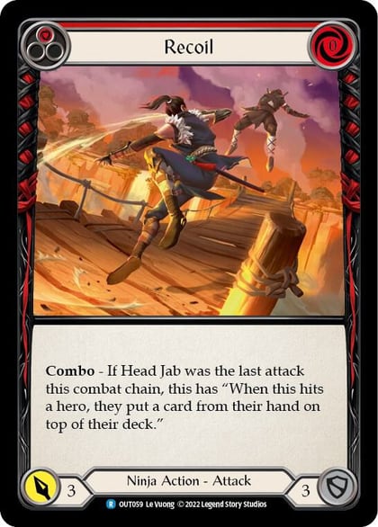 Recoil (Red), Outsiders OUT059