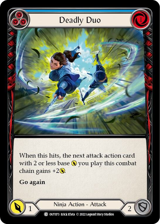 Deadly Duo (Blue), Outsiders OUT073