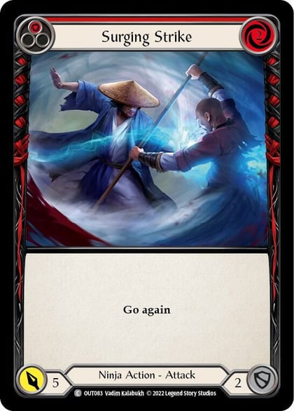 Surging Strike (Red), Outsiders OUT083