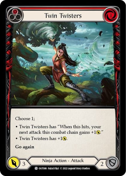 Twin Twisters (Red), Outsiders OUT086