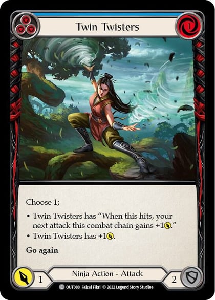 Twin Twisters (Blue), Outsiders OUT088