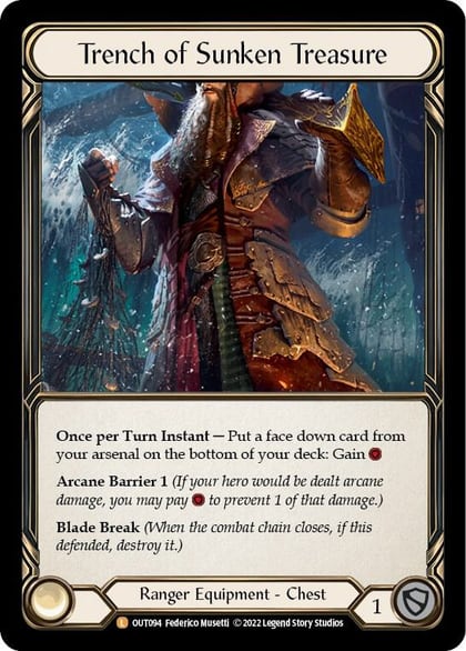 Trench of Sunken Treasure, Outsiders OUT094