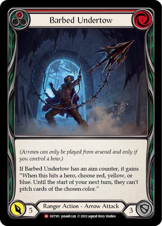 Barbed Undertow, Outsiders OUT101