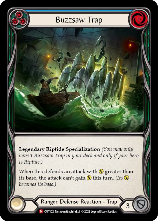 Buzzsaw Trap, Outsiders OUT102