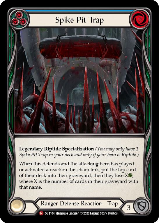 Spike Pit Trap, Outsiders OUT104