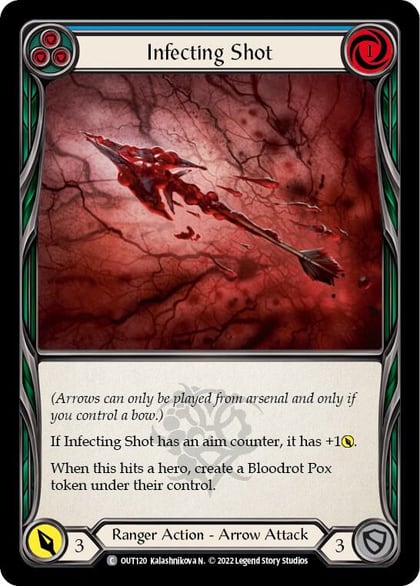 Infecting Shot (Blue), Outsiders OUT120
