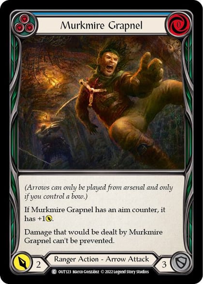 Murkmire Grapnel (Blue), Outsiders OUT123