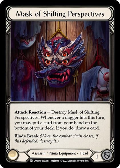 Mask of Shifting Perspectives, Outsiders OUT140