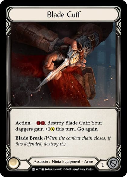 Blade Cuff, Outsiders OUT141