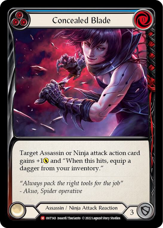 Concealed Blade, Outsiders OUT143