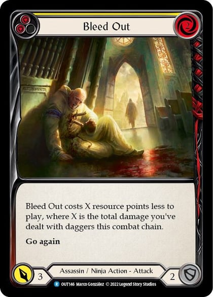 Bleed Out (Yellow), Outsiders OUT146