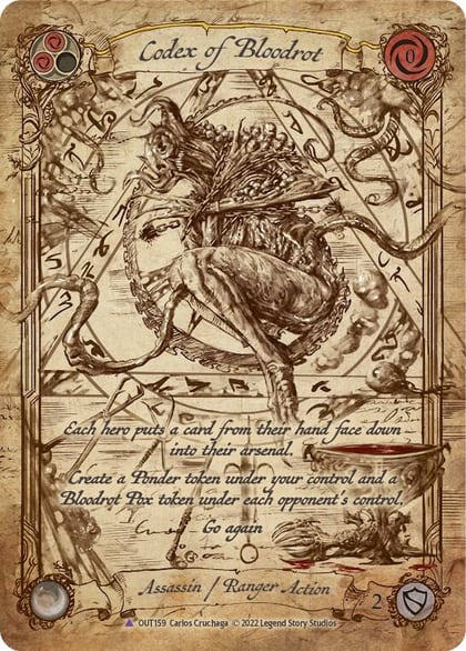 Codex of Bloodrot (Marvel), Outsiders OUT159