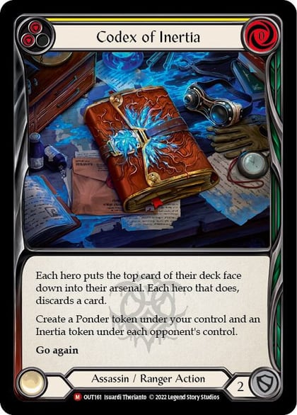 Codex of Inertia, Outsiders OUT161