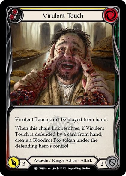 Virulent Touch (Yellow), Outsiders OUT169