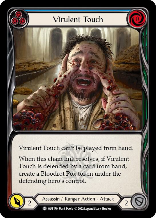 Virulent Touch (Blue), Outsiders OUT170