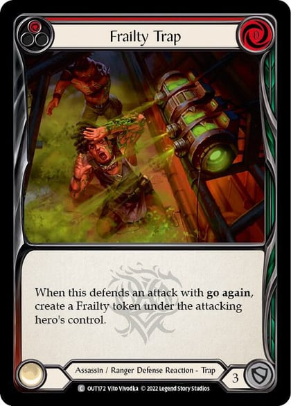 Frailty Trap (Red), Outsiders OUT172
