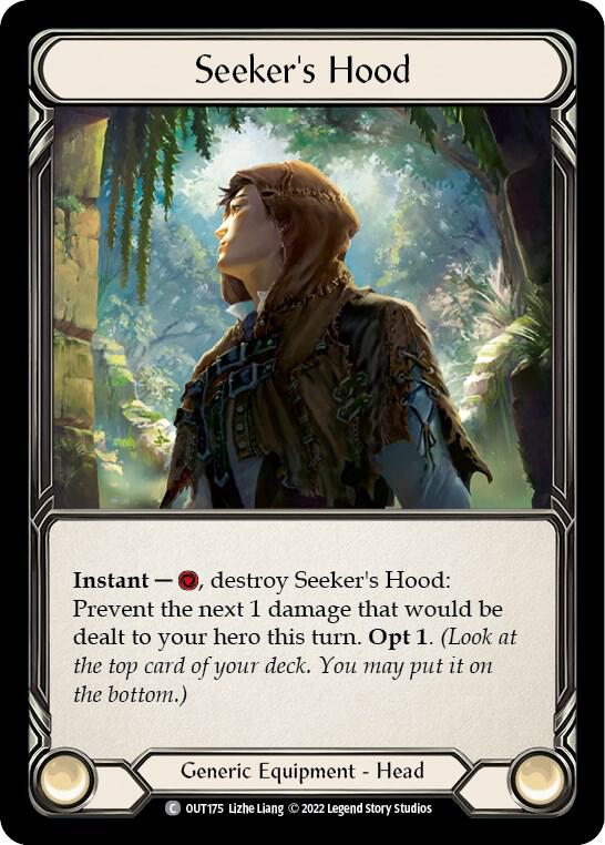 Seeker's Hood, Outsiders OUT175