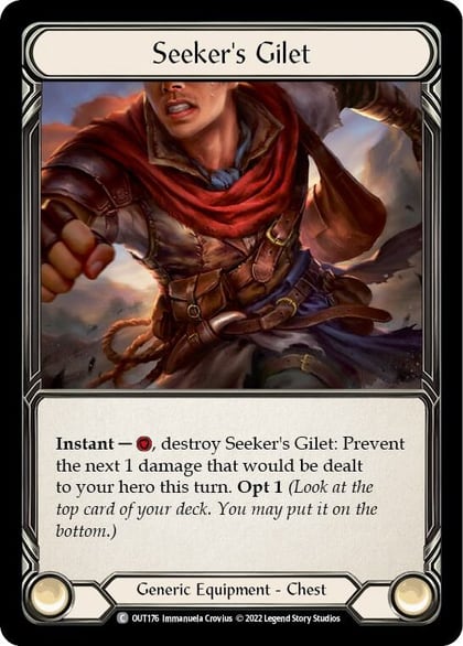 Seeker's Gilet, Outsiders OUT176