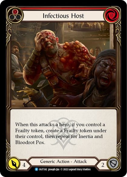 Infectious Host (Red), Outsiders OUT192