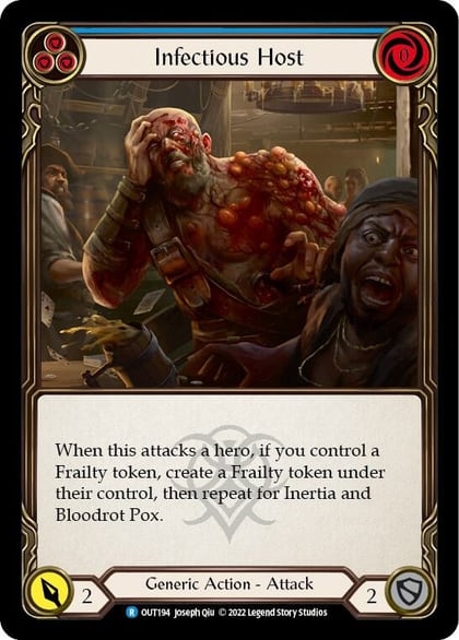 Infectious Host (Blue), Outsiders OUT194