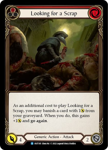 Looking for a Scrap (Red), Outsiders OUT195