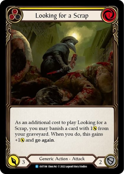Looking for a Scrap (Yellow), Outsiders OUT196