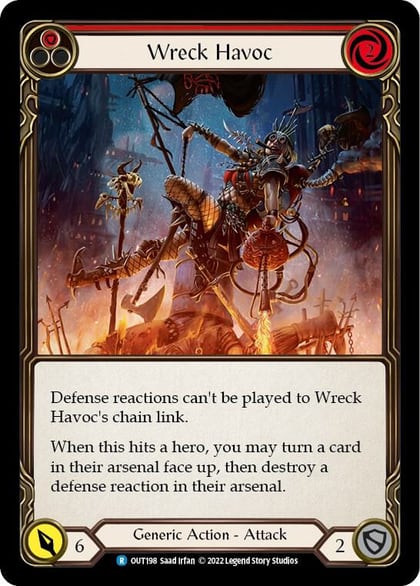 Wreck Havoc (Red), Outsiders OUT198