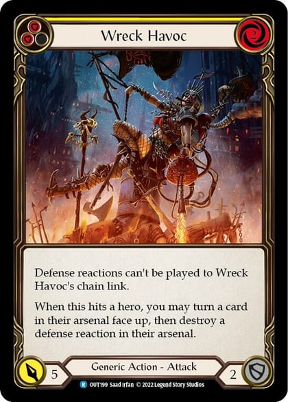Wreck Havoc (Yellow), Outsiders OUT199