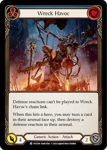 Wreck Havoc (Blue), Outsiders OUT200