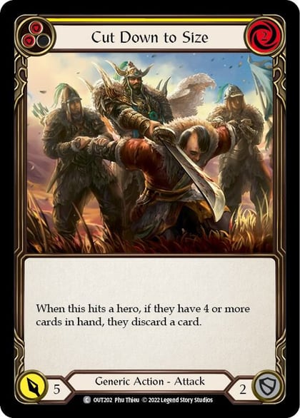 Cut Down to Size (Yellow), Outsiders OUT202