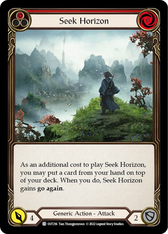 Seek Horizon (Red), Outsiders OUT216