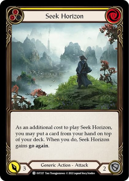 Seek Horizon (Yellow), Outsiders OUT217