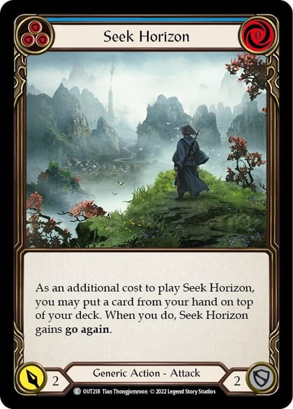 Seek Horizon (Blue), Outsiders OUT218
