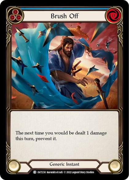 Brush Off (Blue), Outsiders OUT230