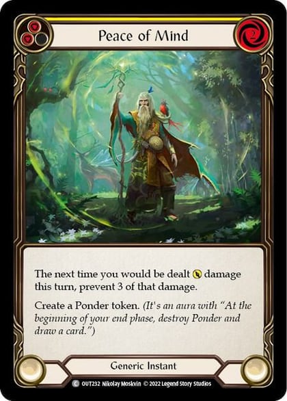 Peace of Mind (Yellow), Outsiders OUT232